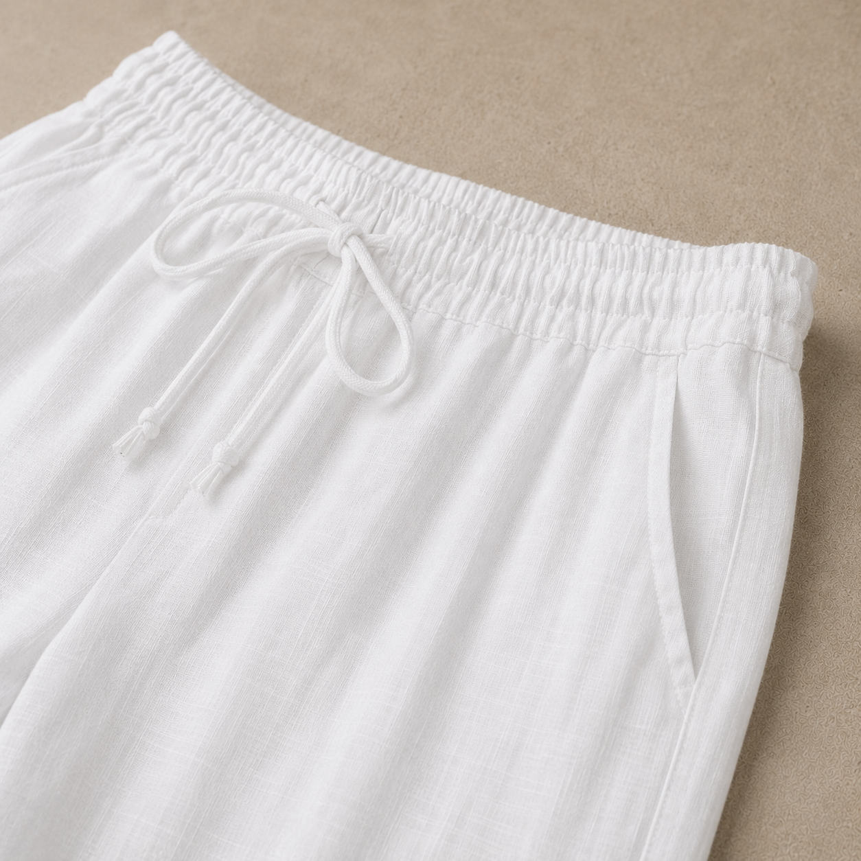 Santorini Linen Set — Shirt & Pants