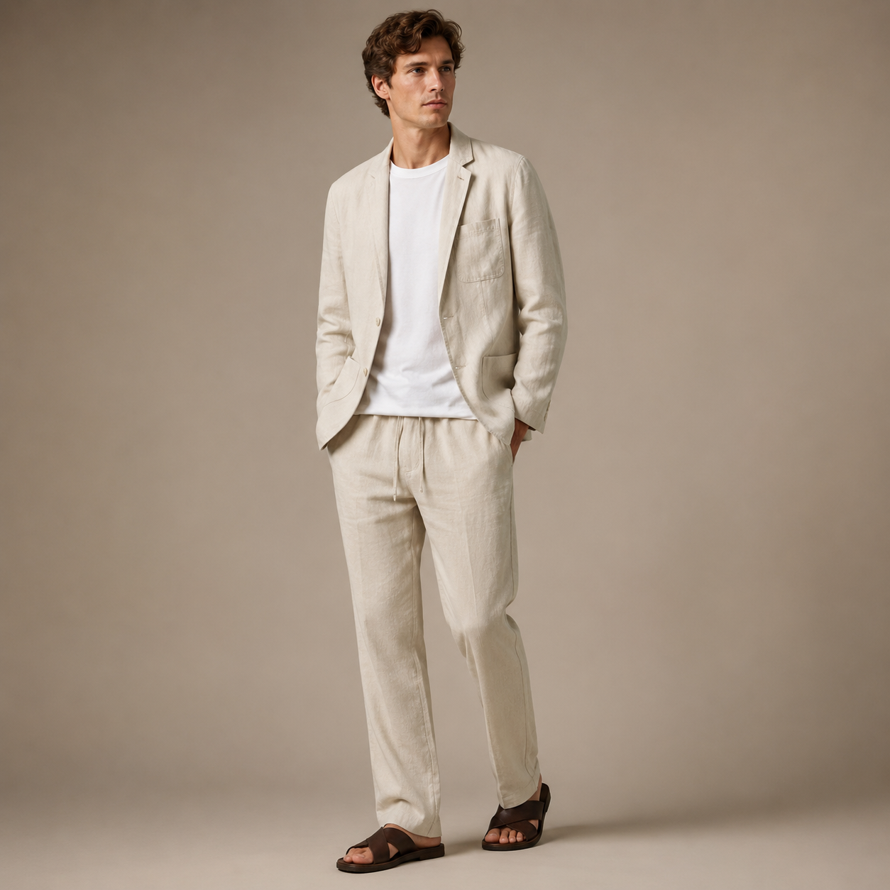Conti Luxe Linen set