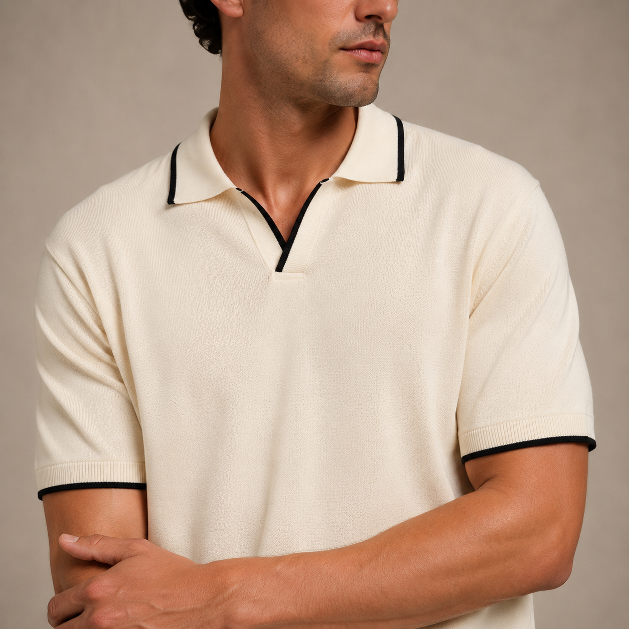 Contrast Polo
