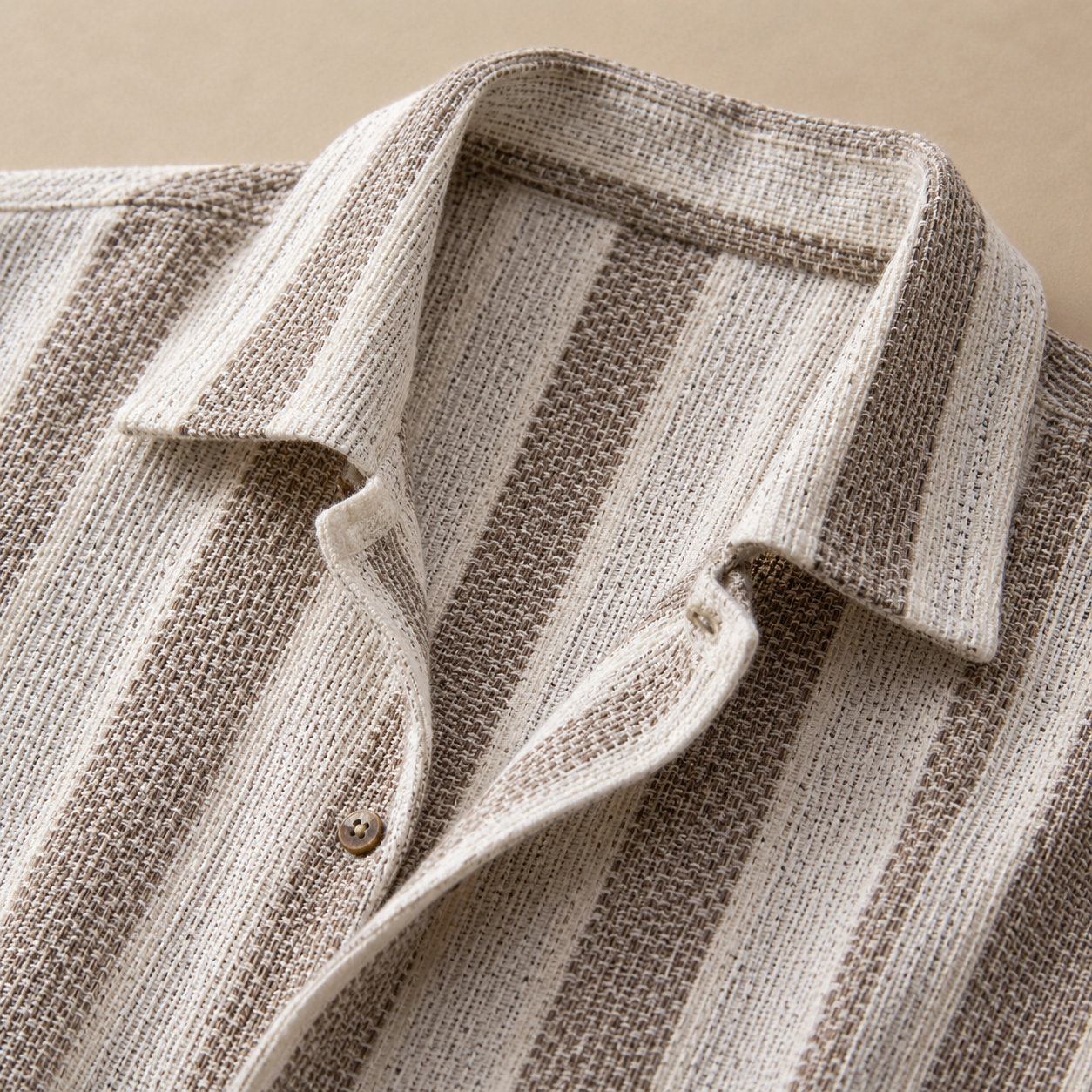 The Striped Linen Set