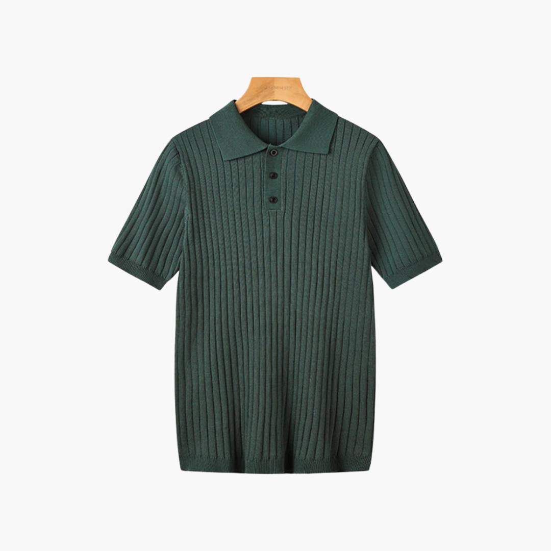 Benito Knitted Polo Shirt