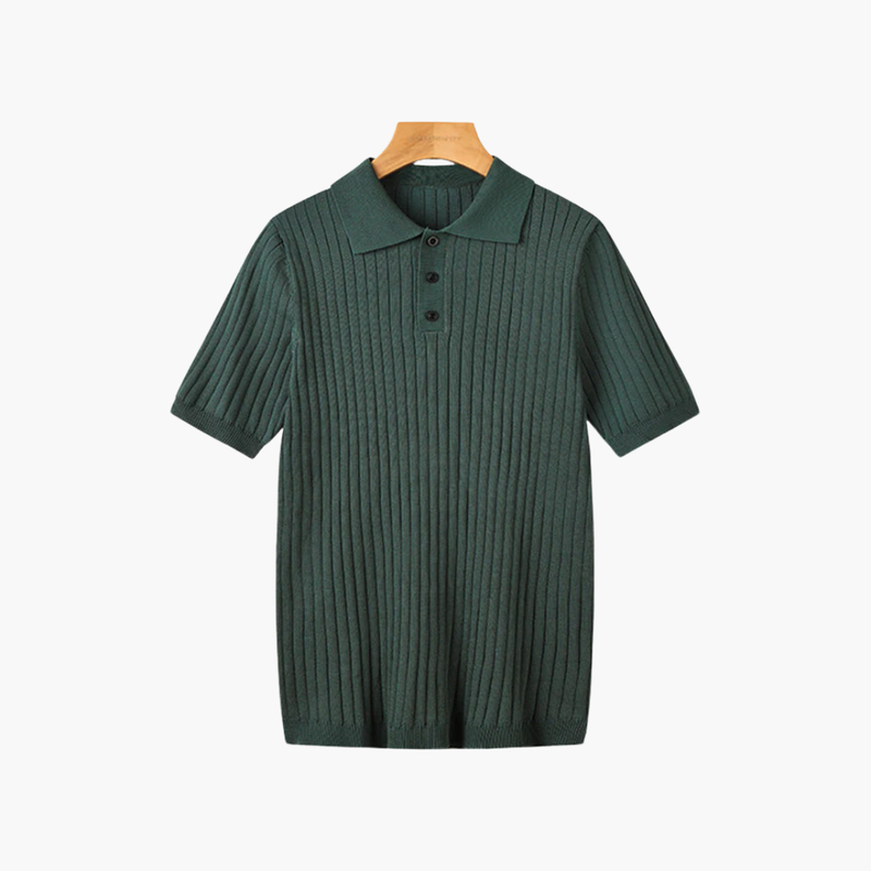 Benito Knitted Polo Shirt
