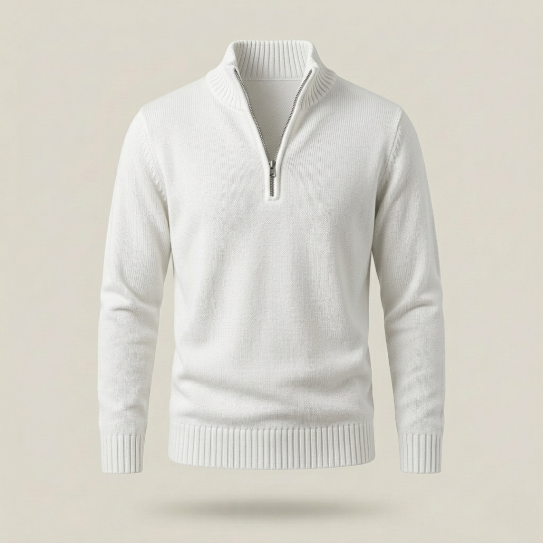 The Vela Zip Knit