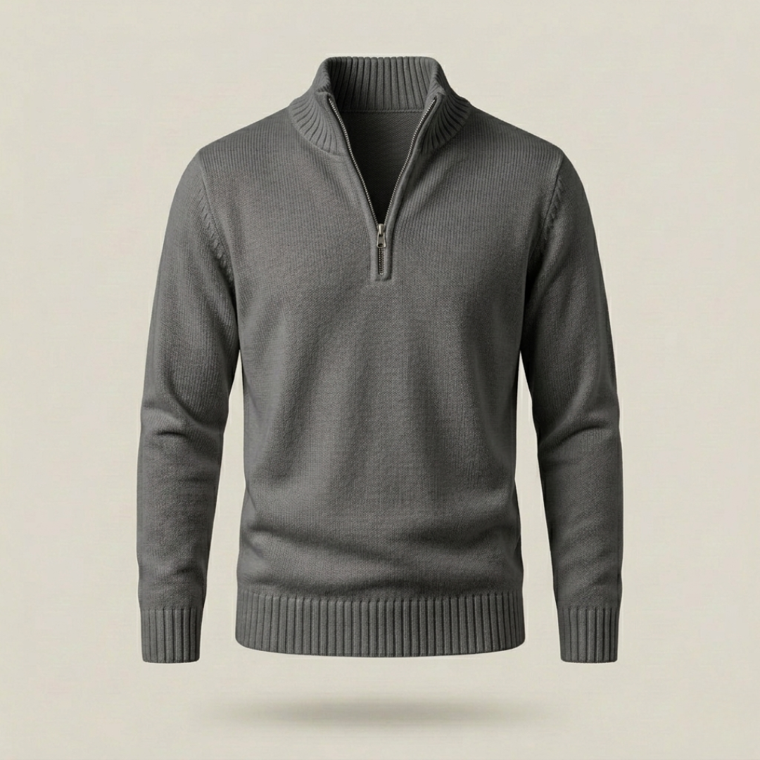 The Vela Zip Knit