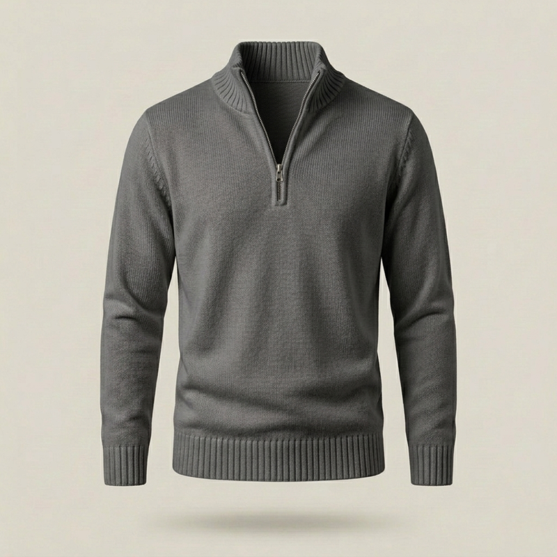 The Vela Zip Knit