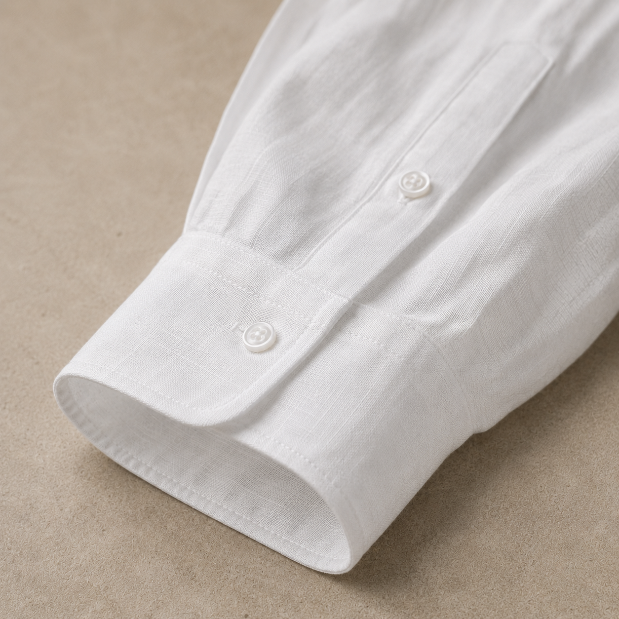 Santorini Linen Set — Shirt & Pants