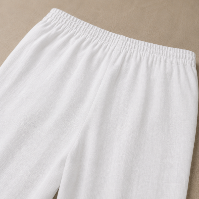 Santorini Linen Set — Shirt & Pants