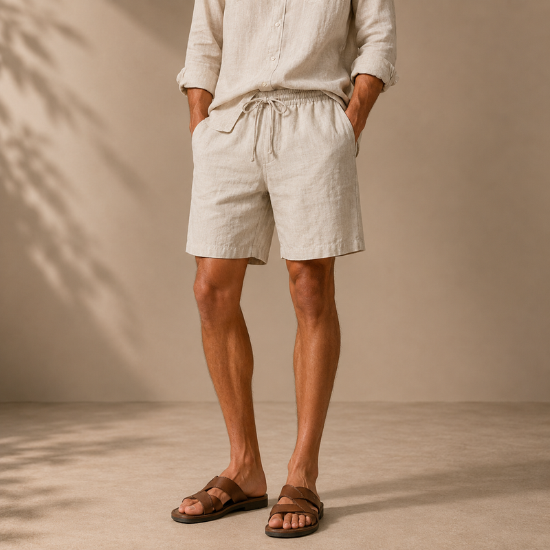 Montrell Linen Shorts