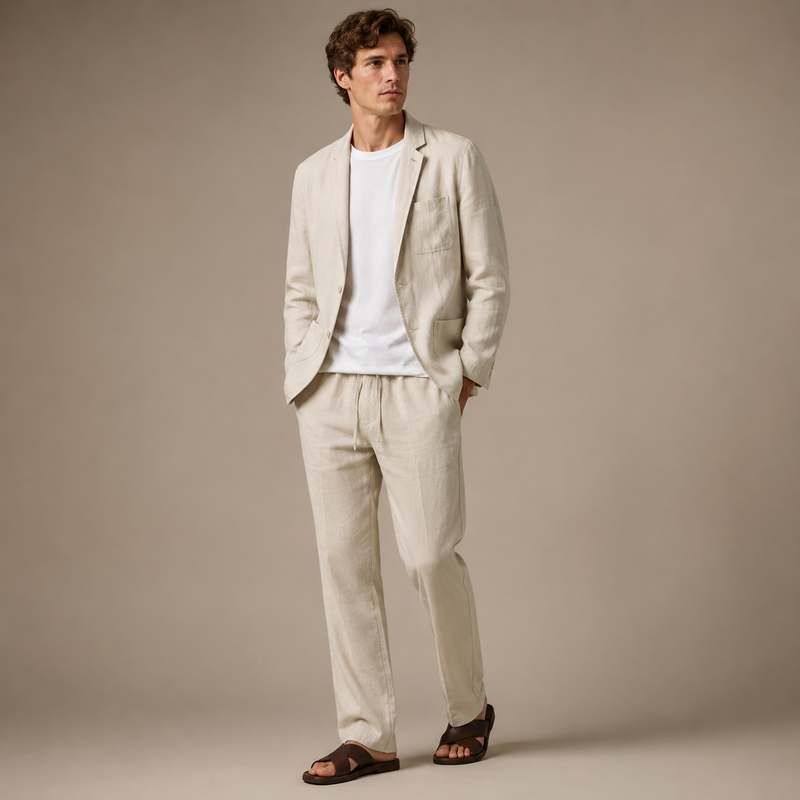 Conti Luxe Linen set