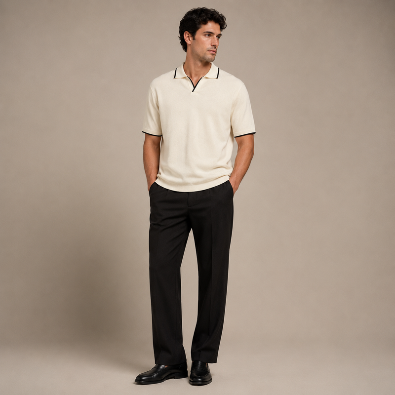 Contrast Polo