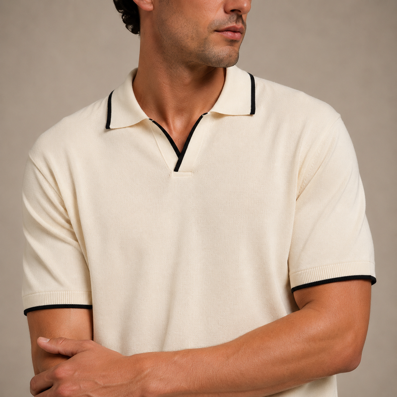 Contrast Polo