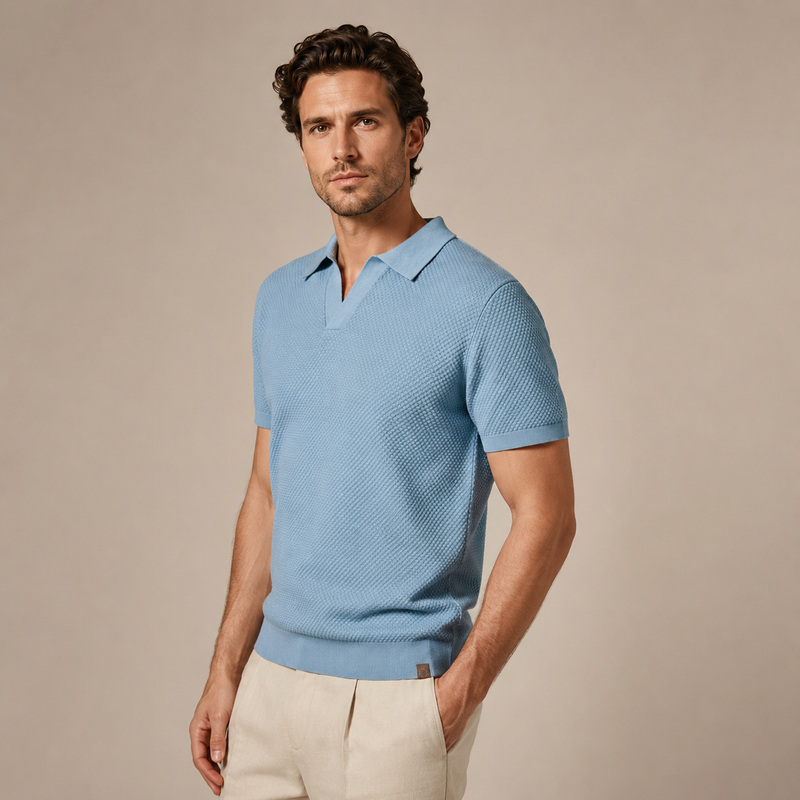 Menton V-Neck Polo