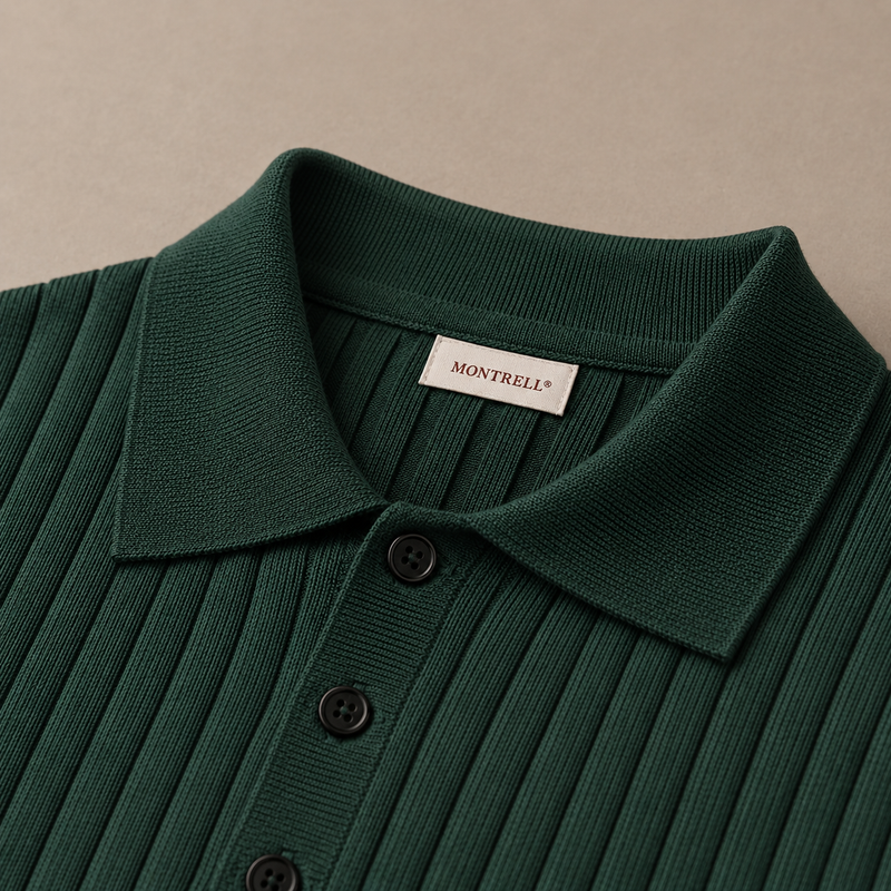 Benito Knitted Polo Shirt