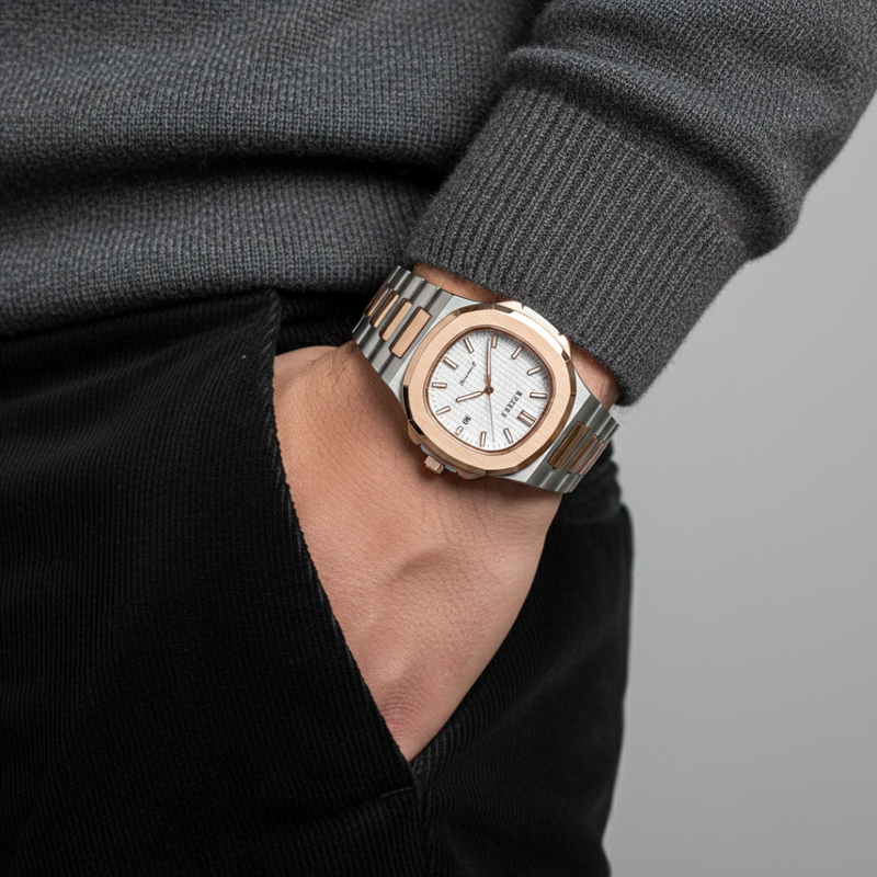 NAUTIQUE STAINLESS STEEL - 41mm