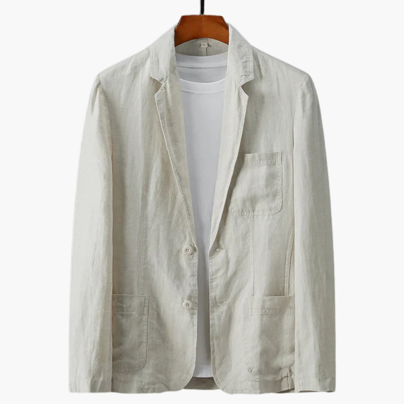 Conti Luxe Linen Jacket