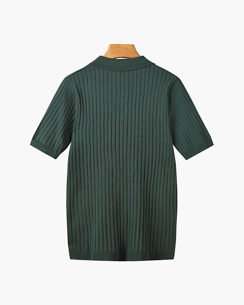 Benito Knitted Polo Shirt