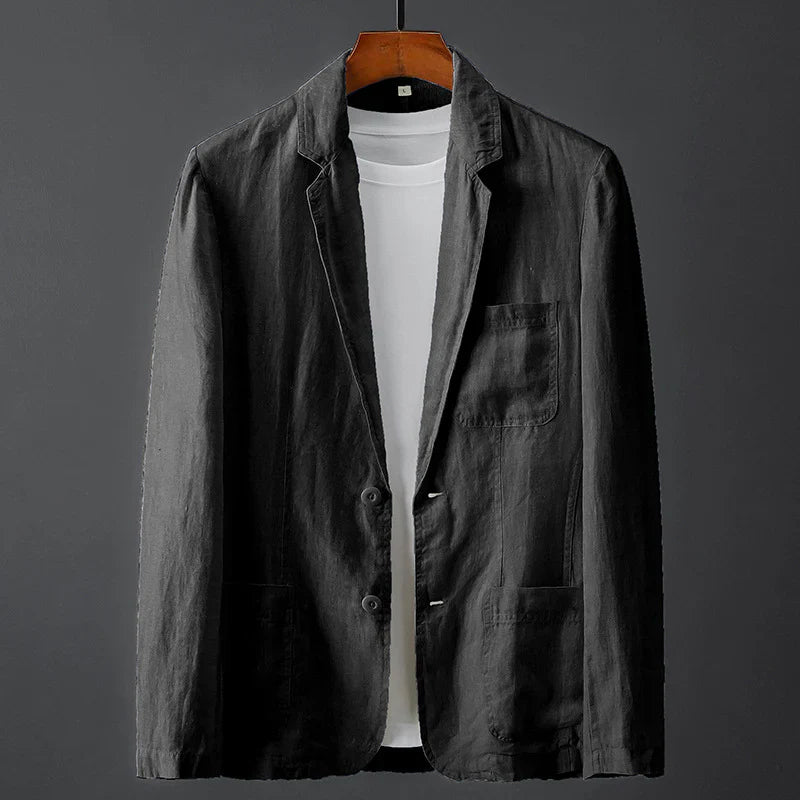 Conti Luxe Linen Jacket